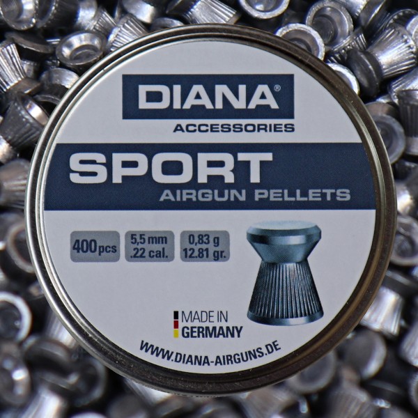 Diana SPORT Diabolos Pellets Match flat head fluted 5.5 mm
